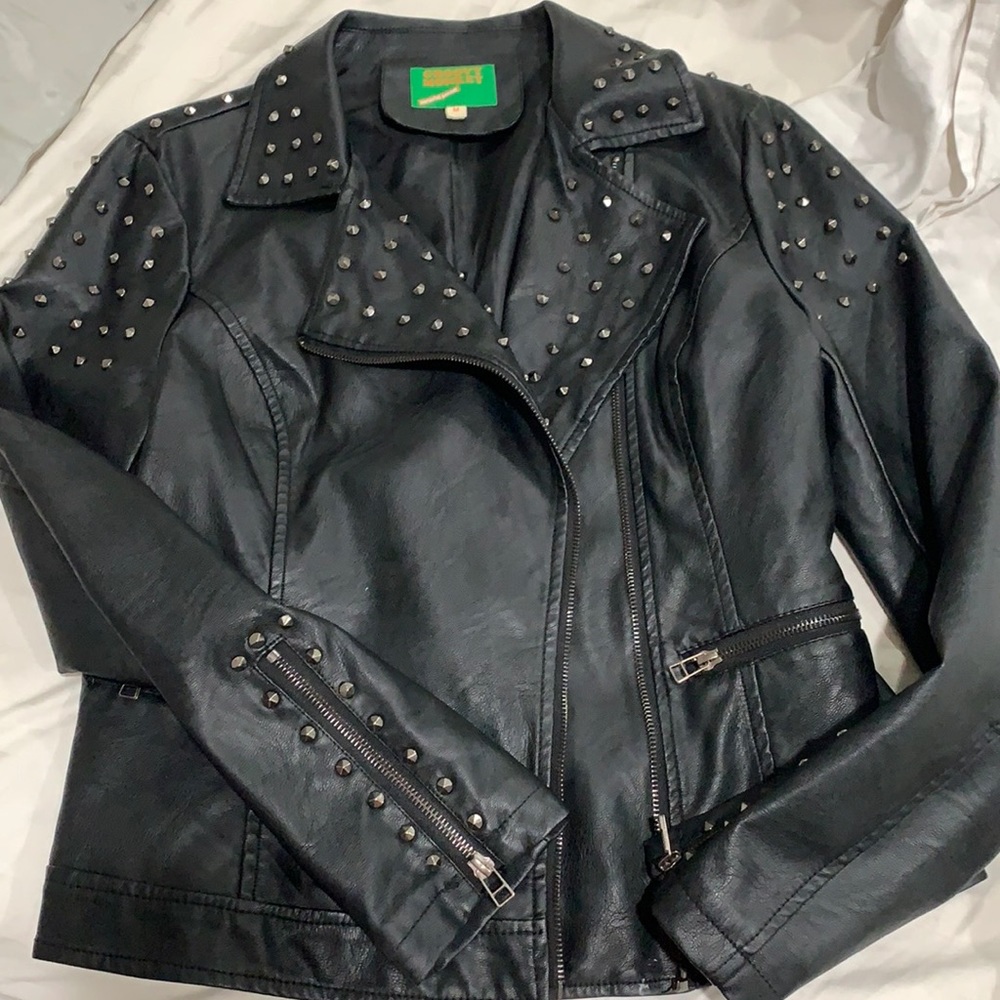 Leather jacket Groovy Monkey Size M